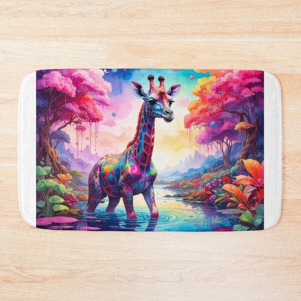 Item preview, Cosmic Journey of the Giraffe designed and sold by TreeWyzard Creations.