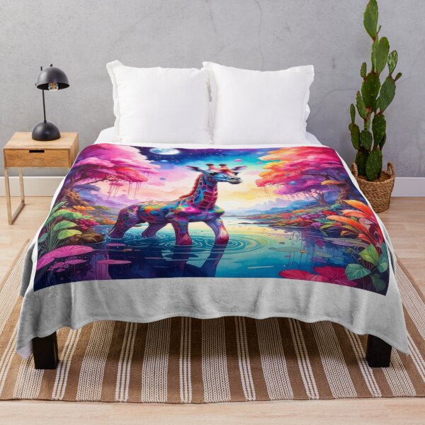 Item preview, Cosmic Journey of the Giraffe designed and sold by TreeWyzard Creations.