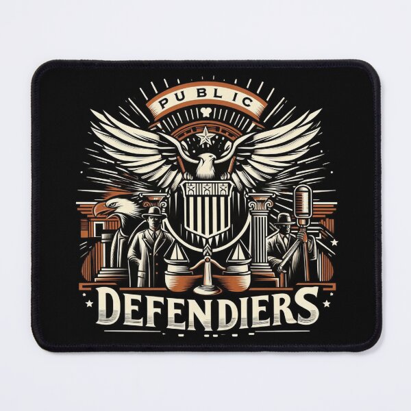 Item preview, Public Defenders Emblem – Justice Eagle Legal Defense Artwork designed and sold by AYACHI90.