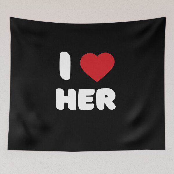 Item preview, I Love Her designed and sold by Itsheartshop.