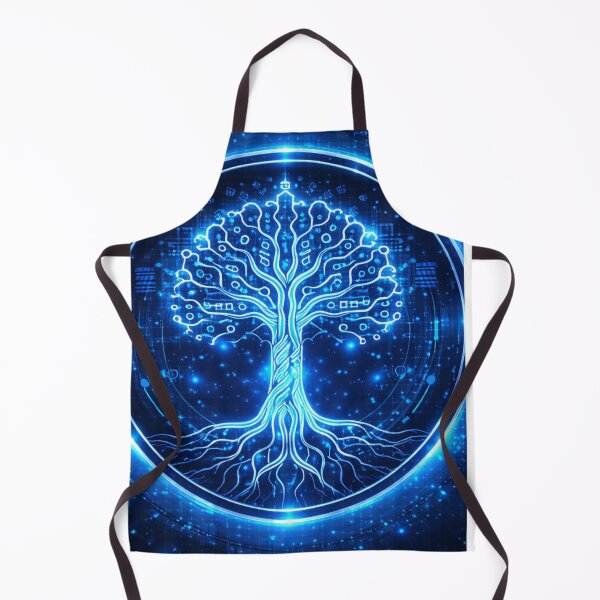 Item preview, Futuristic Tree of Life – Spiritual AI Energy Symbol designed and sold by MajeDesigns.