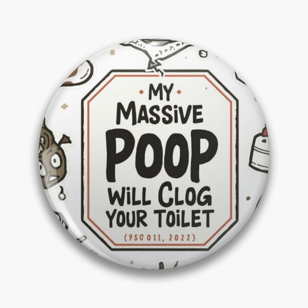 Item preview, My Massive Poop Will Clog Your Toilet T-Shirt – Funny Cat Owner Gift, Pet Humor Tee designed and sold by GAIDREDA.