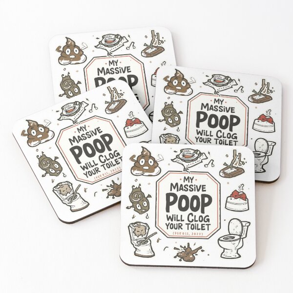 Item preview, My Massive Poop Will Clog Your Toilet T-Shirt – Funny Cat Owner Gift, Pet Humor Tee designed and sold by GAIDREDA.