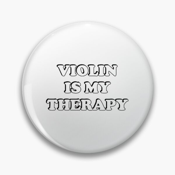 Item preview, Violin is my therapy - funny violinist designed and sold by Inspirationmotivation.