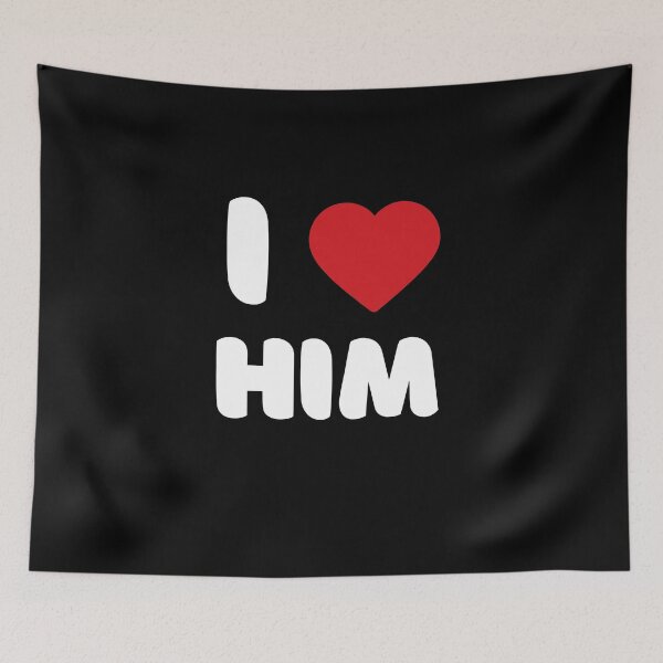 Item preview, I Love Him designed and sold by Itsheartshop.