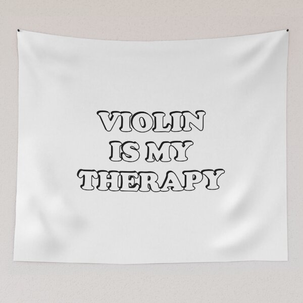 Item preview, Violin is my therapy - funny violinist designed and sold by Inspirationmotivation.