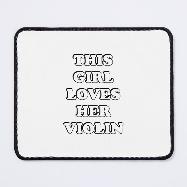 Item preview, This Girl Loves Her Violin designed and sold by Inspirationmotivation.