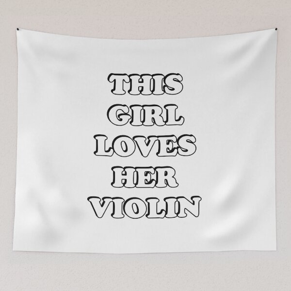 Item preview, This Girl Loves Her Violin designed and sold by Inspirationmotivation.