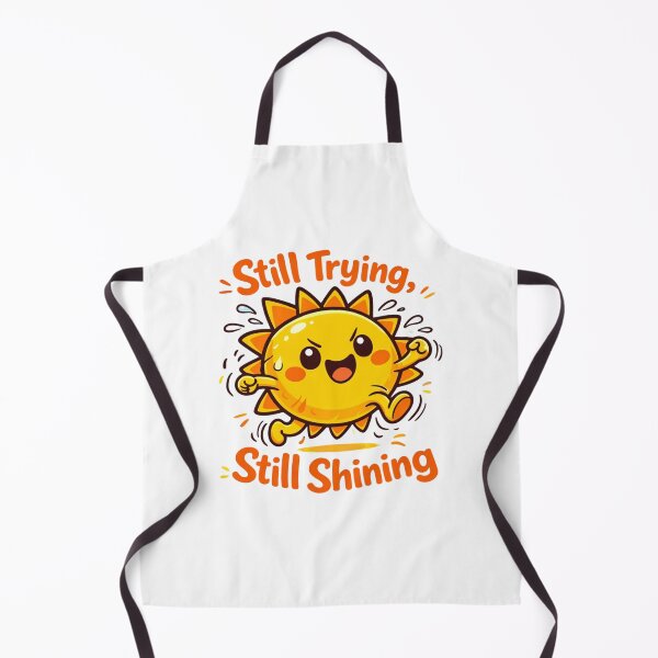 Item preview, Still Trying Still Shining Resilient Sunshine Illustration designed and sold by Enjoy237.