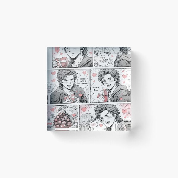 Item preview, Here Goes Nothing – Retro Heartthrob Valentine Manga Comic designed and sold by Mirosi-S.