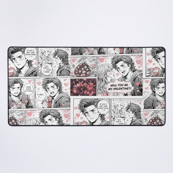 Item preview, Here Goes Nothing – Retro Heartthrob Valentine Manga Comic designed and sold by Mirosi-S.