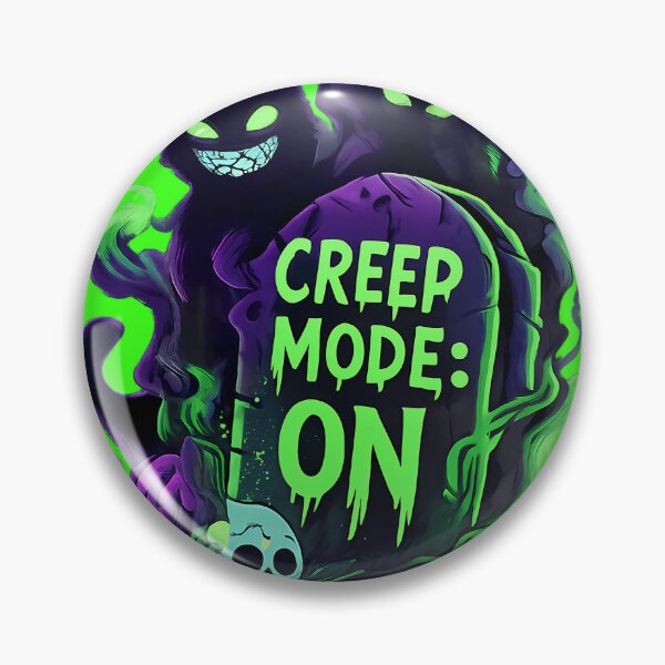 Item preview, Creep Mode On – Playful Spooky Cat & Ghost Design designed and sold by TeeSpectrume.