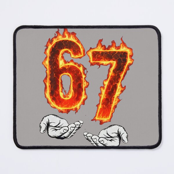 Item preview, 6 7 Meme Six Seven 67 Hands Meme Funny Men Women Kids designed and sold by TESTTES.