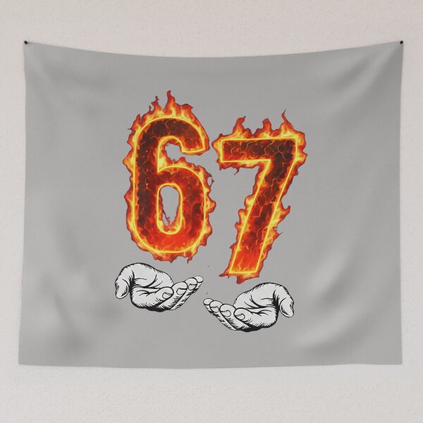 Item preview, 6 7 Meme Six Seven 67 Hands Meme Funny Men Women Kids designed and sold by TESTTES.