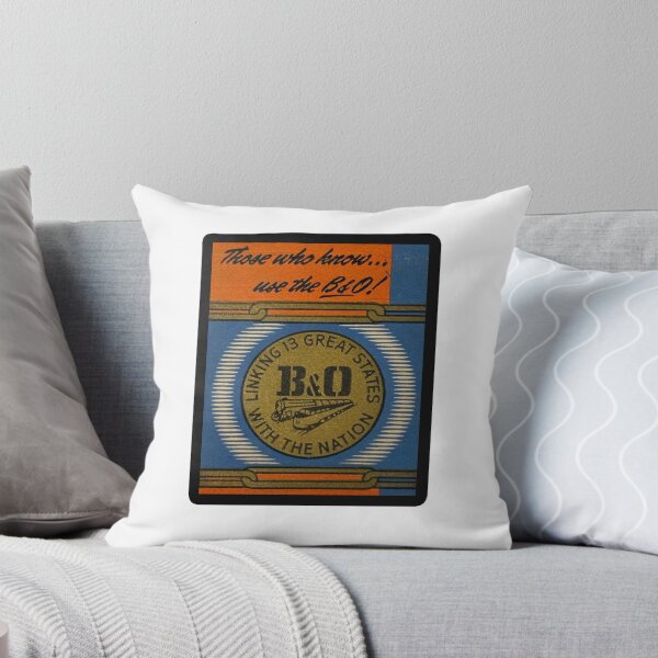 Item preview, Vintage Baltimore and Ohio Railroad - Those Who Know designed and sold by QuayTradingCo.