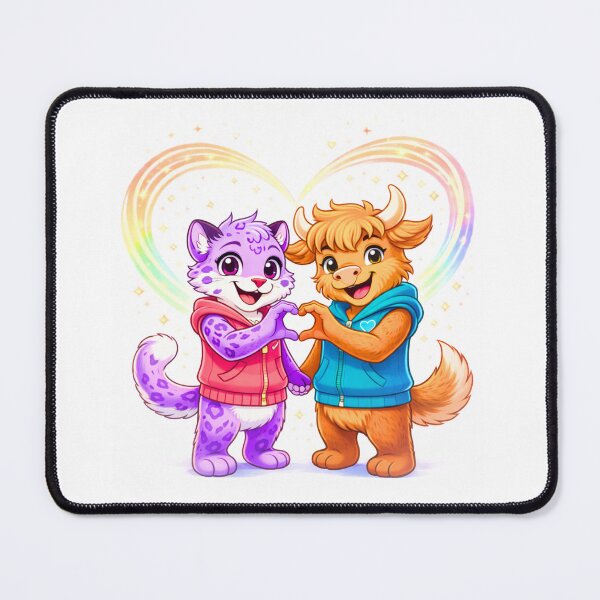 Item preview, Lyra & Bodhi - Cute Heart Hands designed and sold by The Dreamblazers.