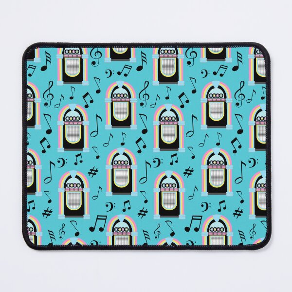 Item preview, 50s Diner Retro Music Sock Hop Party Vintage Jukebox Record Music Notes designed and sold by bestggraphico.
