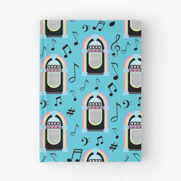 Item preview, 50s Diner Retro Music Sock Hop Party Vintage Jukebox Record Music Notes designed and sold by bestggraphico.