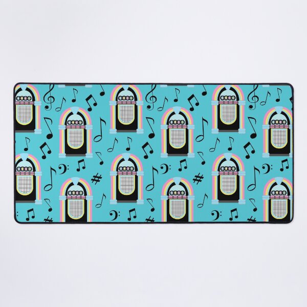 Item preview, 50s Diner Retro Music Sock Hop Party Vintage Jukebox Record Music Notes designed and sold by bestggraphico.