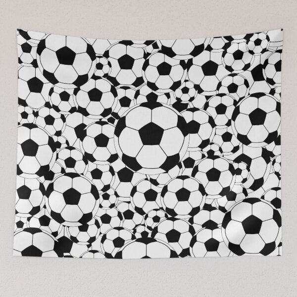 Item preview, Soccer Ball Pattern World Cup Illustration Design Football Ball Print designed and sold by bestggraphico.