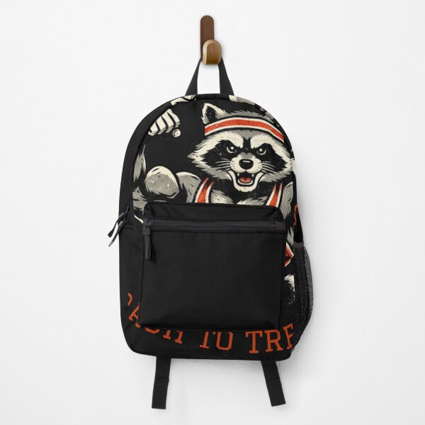 Item preview, Buff Raccoon "Trash To Treasure" - Funny Vintage Gym Mascot designed and sold by JakubDesigns89.