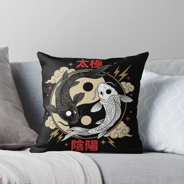 Item preview, Taiji Yin Yang Koi Fish Balance Japanese Art designed and sold by zzz888.
