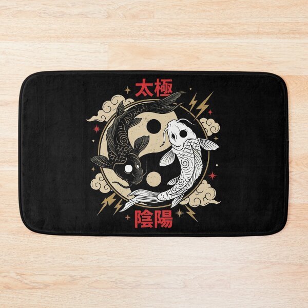 Item preview, Taiji Yin Yang Koi Fish Balance Japanese Art designed and sold by zzz888.