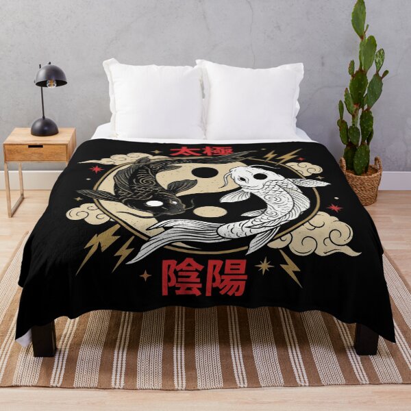Item preview, Taiji Yin Yang Koi Fish Balance Japanese Art designed and sold by zzz888.