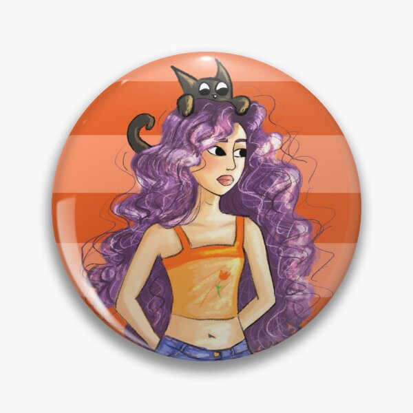 Item preview, Witch and her cat designed and sold by Sunraayy.