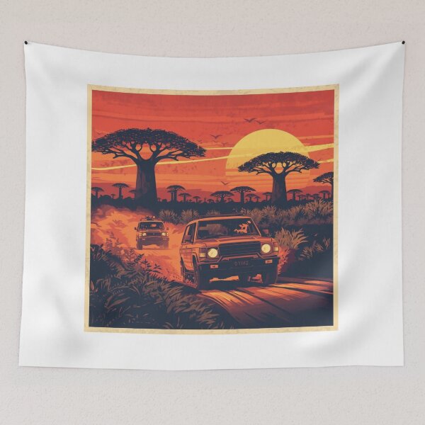 Item preview, Sunset Safari designed and sold by SayuriCrafts.