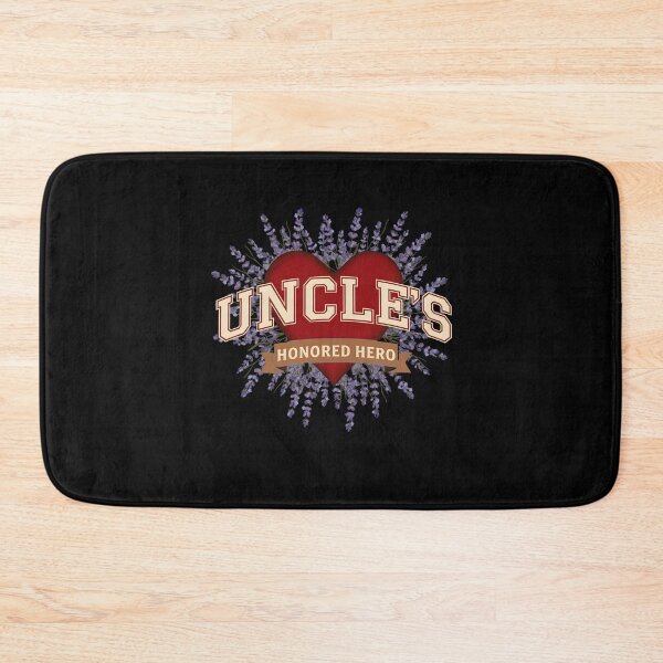 Item preview, Uncle's Honored Hero Veteran Lavender Heart designed and sold by SofenArt.