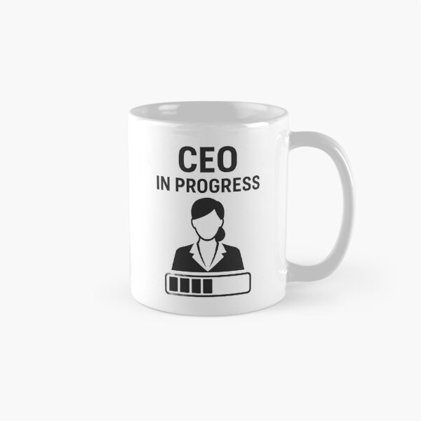 Item preview, CEO IN PROGRESS designed and sold by TheWonkyEaselCo.