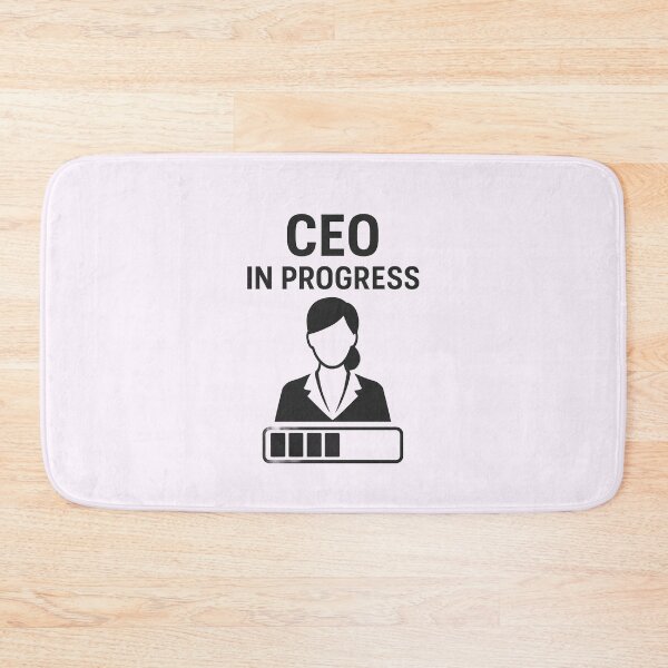 Item preview, CEO IN PROGRESS designed and sold by TheWonkyEaselCo.