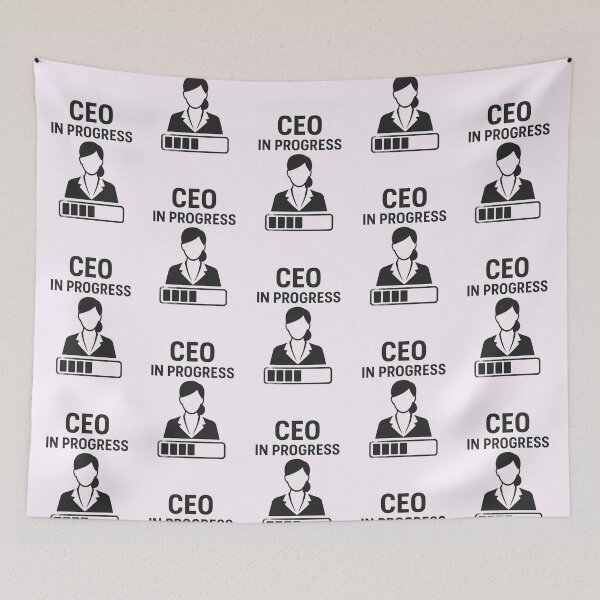 Item preview, CEO IN PROGRESS designed and sold by TheWonkyEaselCo.