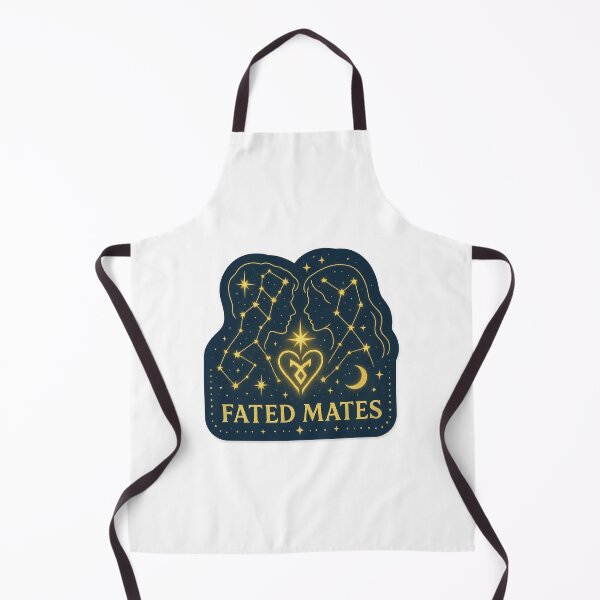 Item preview, Fated Mates Constellation Lovers – Celestial Zodiac Gold Line Art designed and sold by UGLibrary.