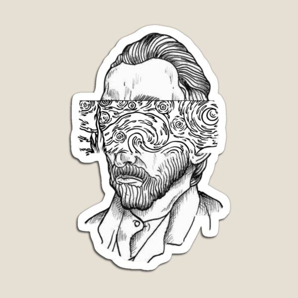 Item preview, vangogh the art designed and sold by UrbanLayers.