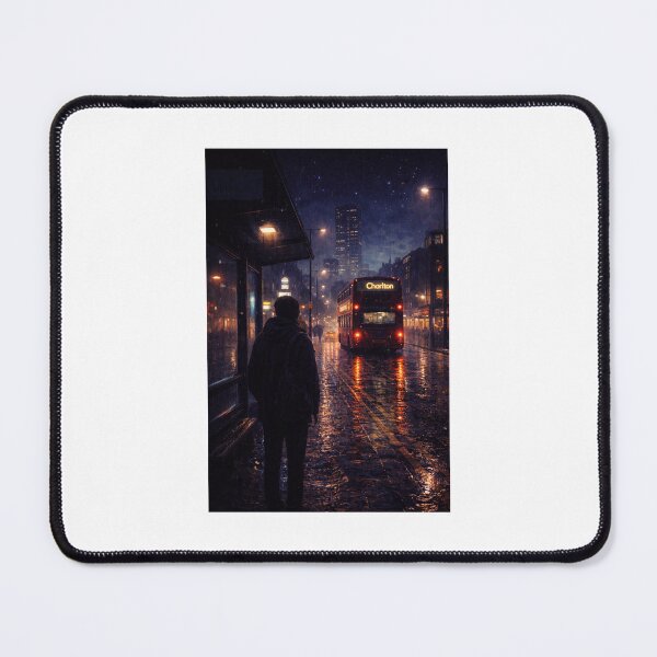 Item preview, Last Bus Home – Lo-Fi Manchester Night designed and sold by ZoviraDesigns.