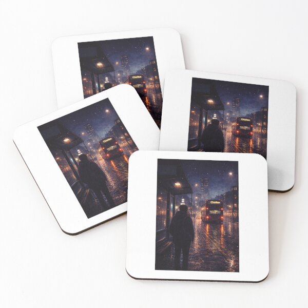 Item preview, Last Bus Home – Lo-Fi Manchester Night designed and sold by ZoviraDesigns.
