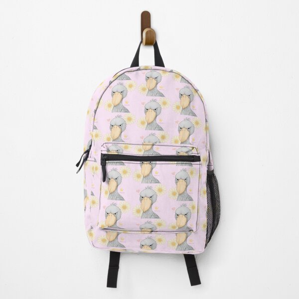Item preview, Majestic Shoebill Close-Up - Solid pink designed and sold by HIMEKARI.