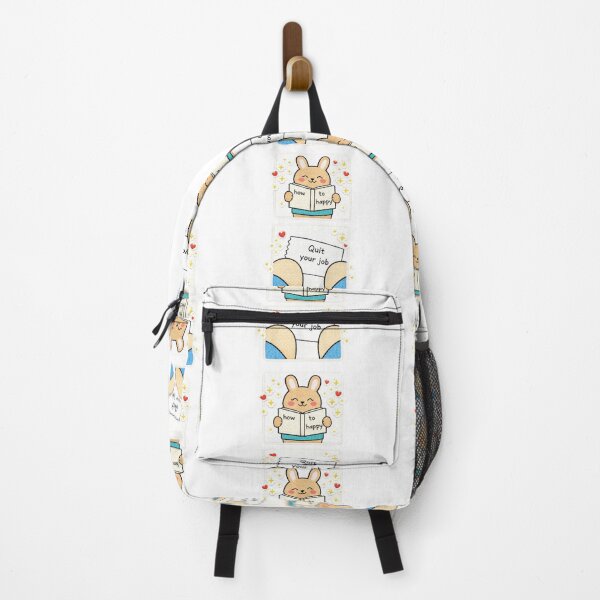Item preview, How to Happy – Quit Your Job | Cute Puppy Embroidered Sticker designed and sold by Gurjeetpixelart.