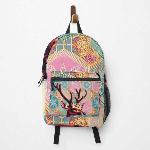 Item preview, Graceful Deer, Traditional Textiles designed and sold by Vanich-Panich.