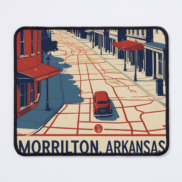 Item preview, Morrilton Arkansas USA Vintage Travel Tourism designed and sold by TravelersGems.