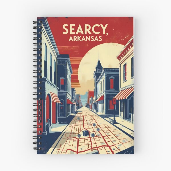 Item preview, Searcy Arkansas USA Vintage Travel Tourism designed and sold by TravelersGems.