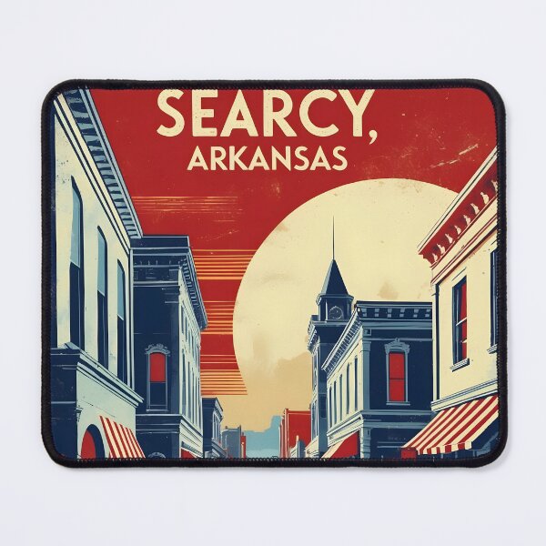 Item preview, Searcy Arkansas USA Vintage Travel Tourism designed and sold by TravelersGems.