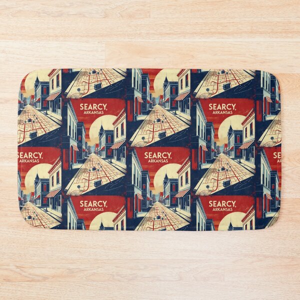 Item preview, Searcy Arkansas USA Vintage Travel Tourism designed and sold by TravelersGems.