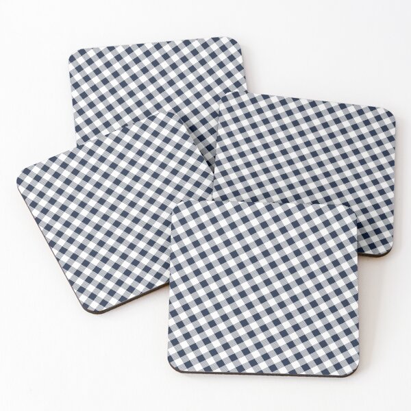 Item preview, White Black Scottish Gingham  - Abstract Geometric Shape Pattern - Anniversary Gifts For Her designed and sold by RoyalStarsPatts.