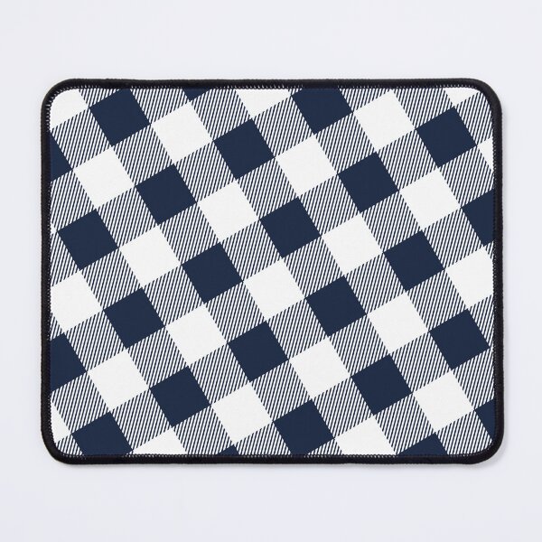 Item preview, White Black Scottish Gingham  - Abstract Geometric Shape Pattern - Anniversary Gifts For Her designed and sold by RoyalStarsPatts.