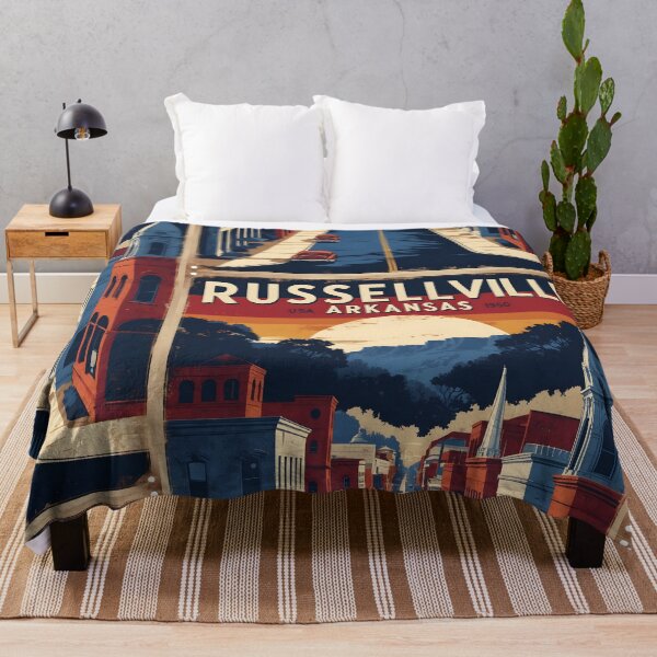 Item preview, Russellville Arkansas USA Vintage Travel Tourism designed and sold by TravelersGems.