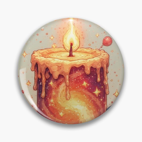 Item preview, Magic candle surrounded with sweets designed and sold by Mianku | Für das Leben.