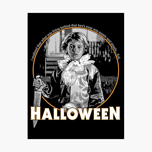 Item preview, Halloween Michael Myers Purely and Simply Evil designed and sold by Power Up Prints.